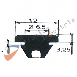 Butée T12A courte