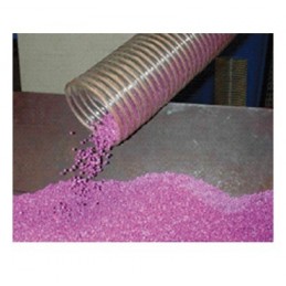 Gaine polyuréthane spiralée acier cuivrée antistatique