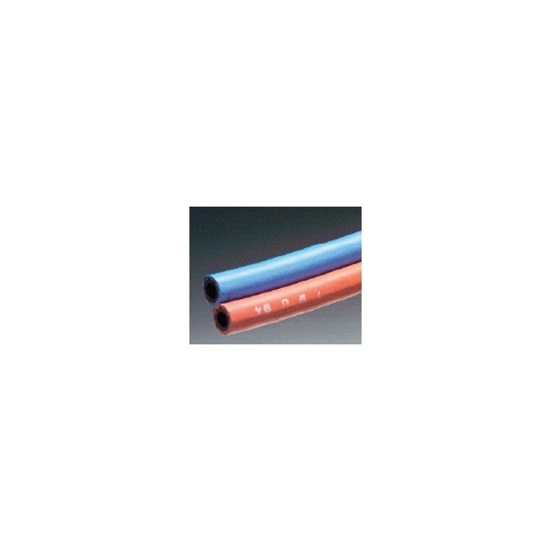 Tuyau caoutchouc Ø 6.3 mm bleu rouge 5 ML pour chalumeau oxygène et  acétylène - sespdistribution