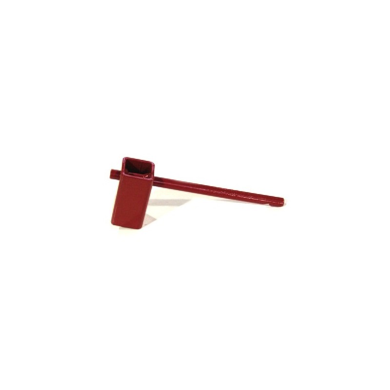 Clef de poteau incendie acier carré 32x32