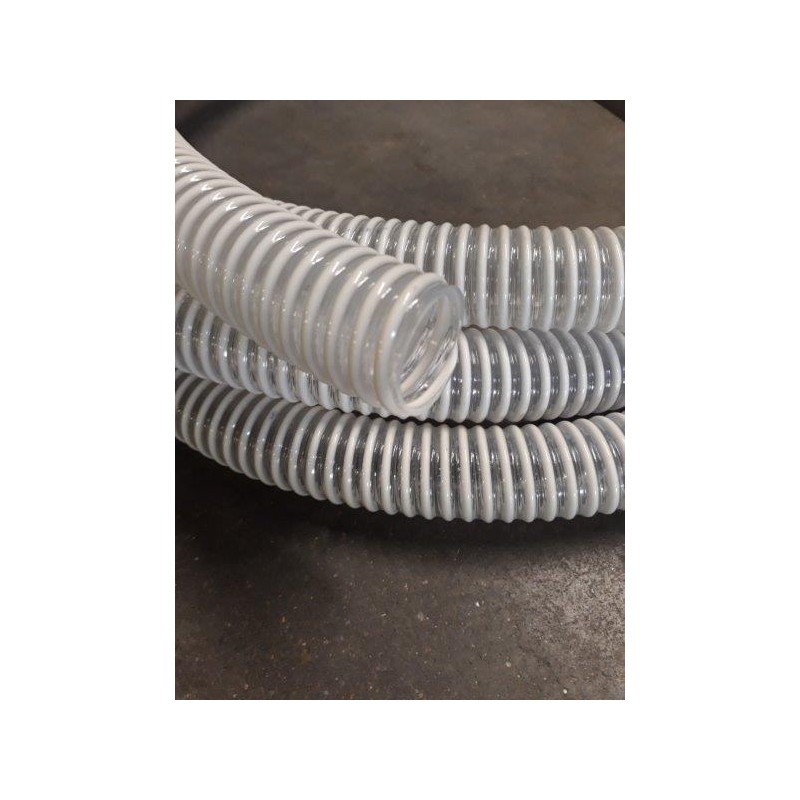 Flexible PVC transparent tressé pour AC et alim. 15 bar, Ø 10/15 - Les 25 m  - Air et Pulvérisation - Fournisseur de matériels pour air comprimé,  peinture, fluides et sablage