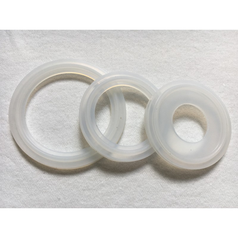 GN 2190 Joints d'étanchéité à clipser, matériaux NBR / MVQ (silicone),  conformes aux normes de la FDA