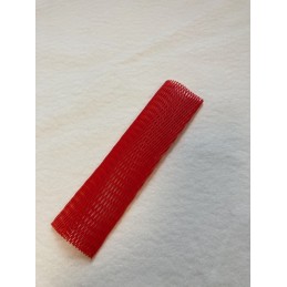 Filet de protection rouge pour raccords et pièces mécaniques